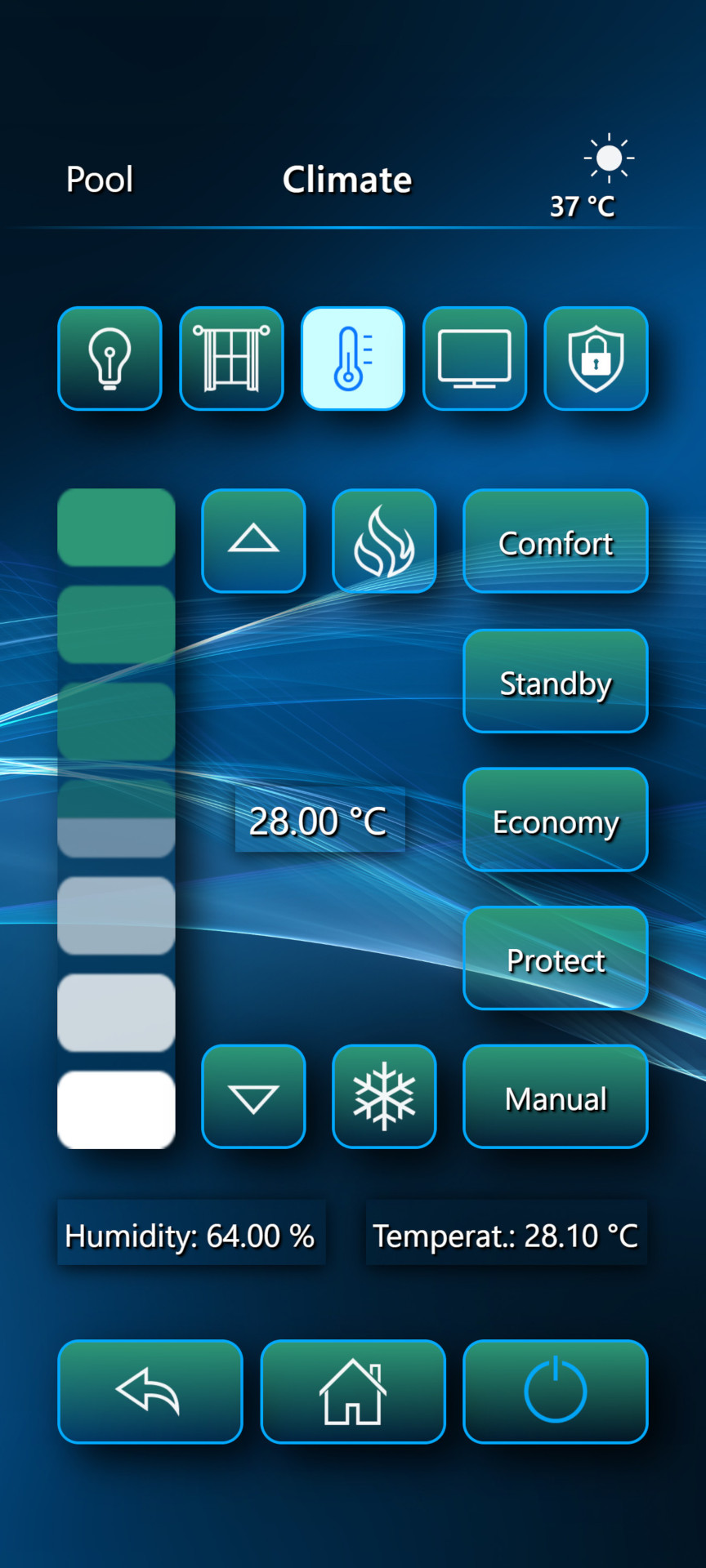 Climate Management Interface